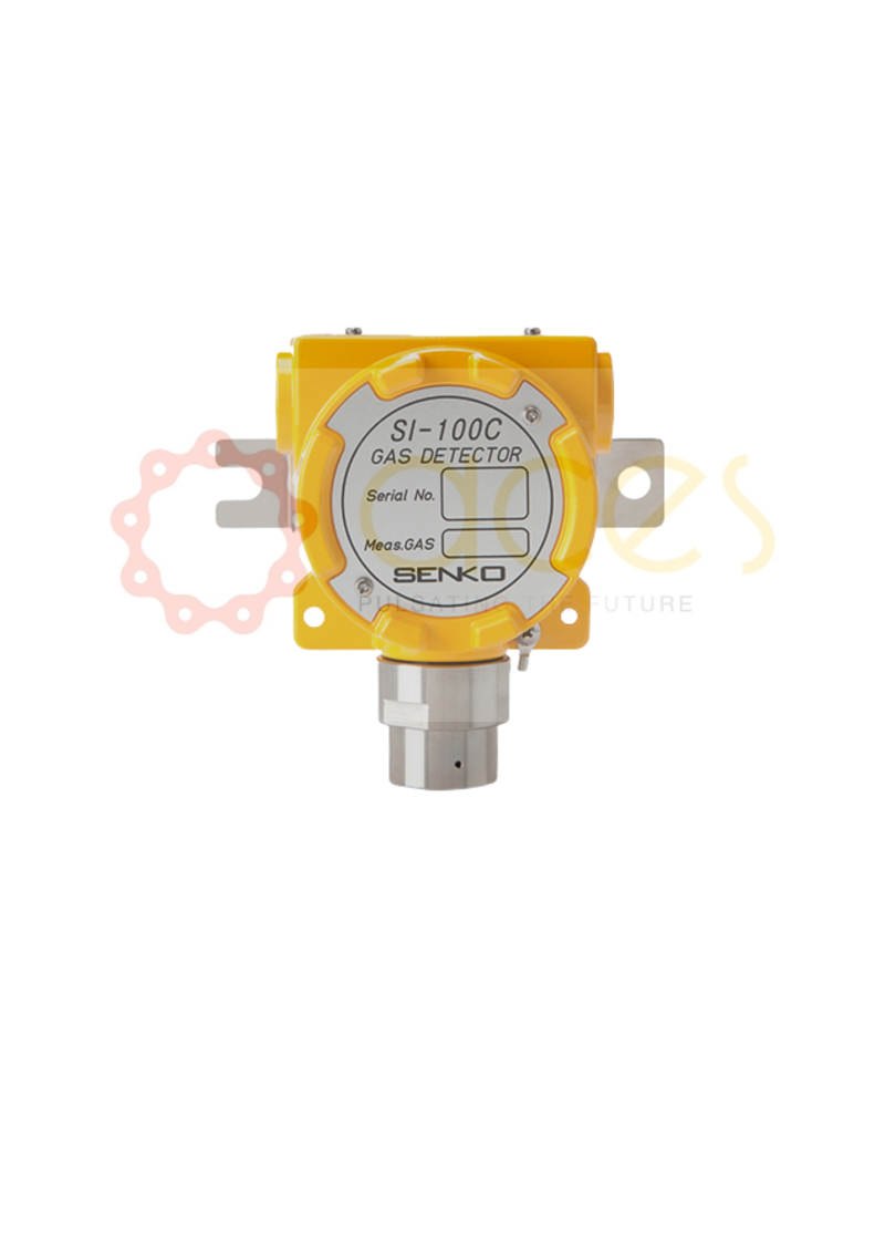 SENKO Diffusion Type Fixed Gas Detector SI-100C - Nitrogen Dioxide, 0~10ppm