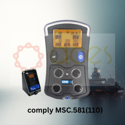 NEW! PS500 5 in 1 Gas Detector added CO2 - MED Approved Comply IMO MSC.581(110)